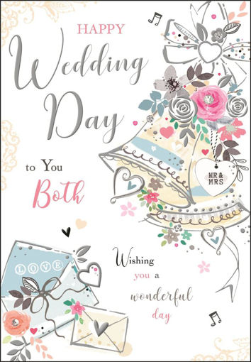 Picture of HAPPY WEDDING DAY CARD